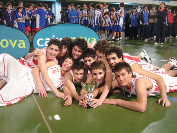 Campión Torneo Cadete Serie B Masculina 2. Abril 2010.